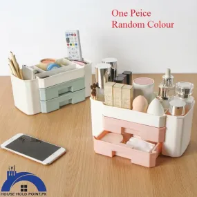 Two Drawer Cosmetic Organizer
