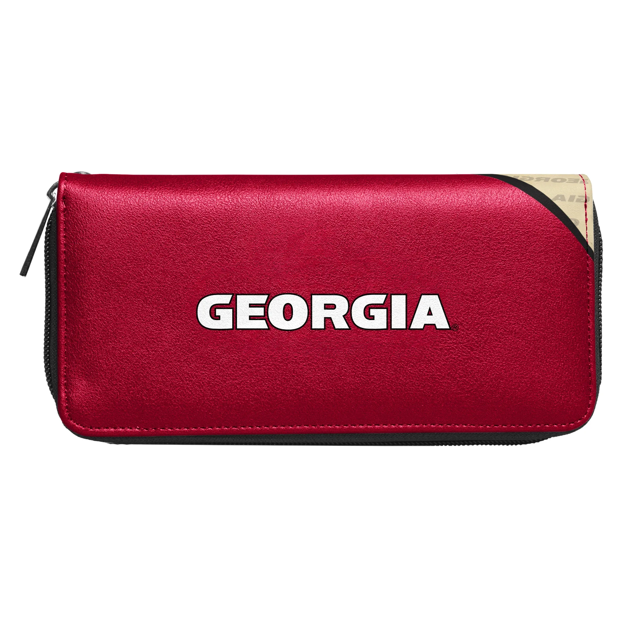 University of Georgia Curve Zip Organizer Wallet