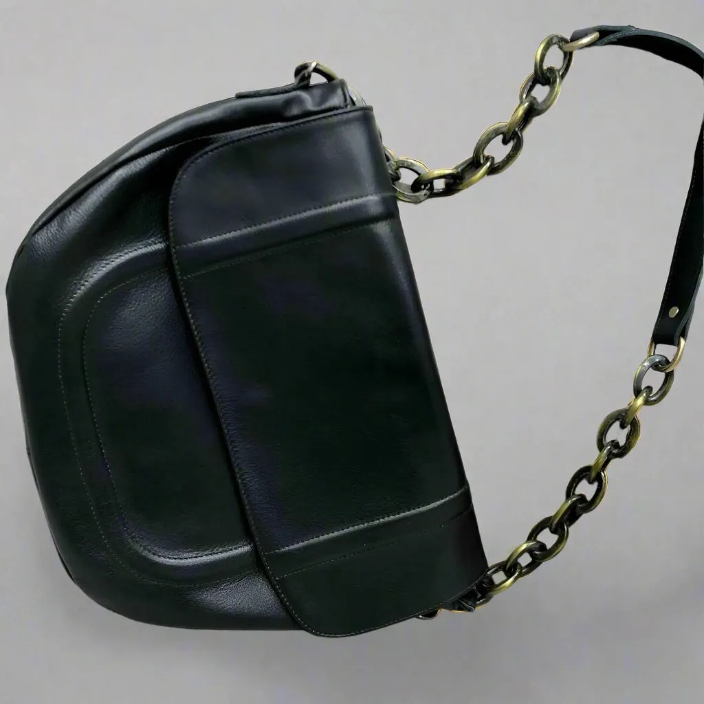 Vintage Fever Saddle Tote Shoulder Bag