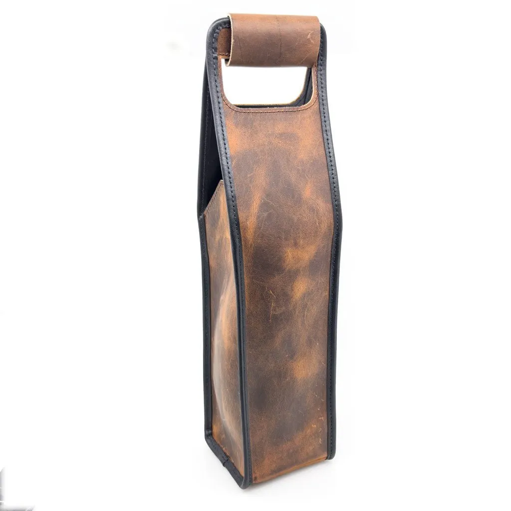 Wine Bottle Bag, Hard Times