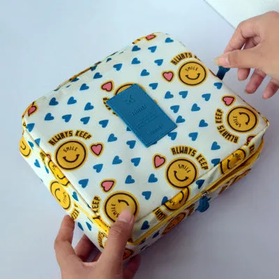 Women high quality waterproof Cosmetic  Make Up Bag travel organizer