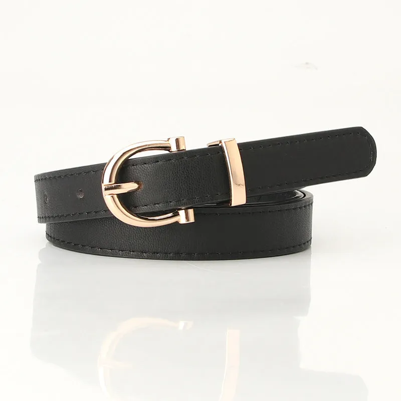 Women's Korean-Style Fashion Belt Student Jeans Decorative Thin Belt Clothing Matching Belt for Women