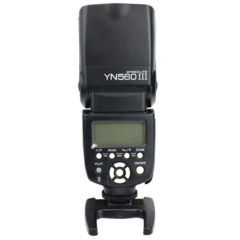 Yongnuo YN560 III Speedlite Wireless Flash For Canon Nikon Pentax Panasonic Olympus DSLR Camera