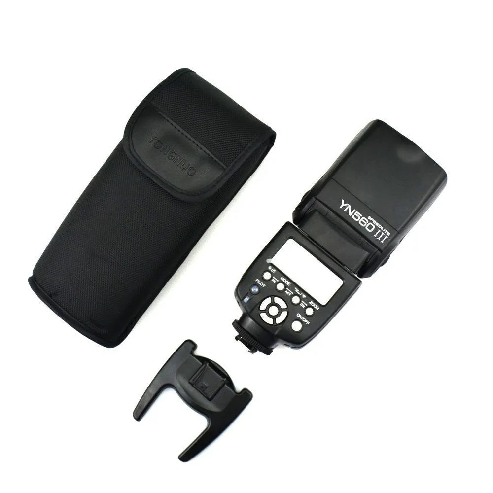 Yongnuo YN560 III Speedlite Wireless Flash For Canon Nikon Pentax Panasonic Olympus DSLR Camera