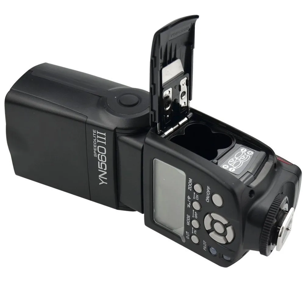 Yongnuo YN560 III Speedlite Wireless Flash For Canon Nikon Pentax Panasonic Olympus DSLR Camera